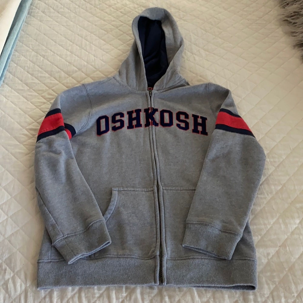 Grey Osh Kosh sweater size 12 boys